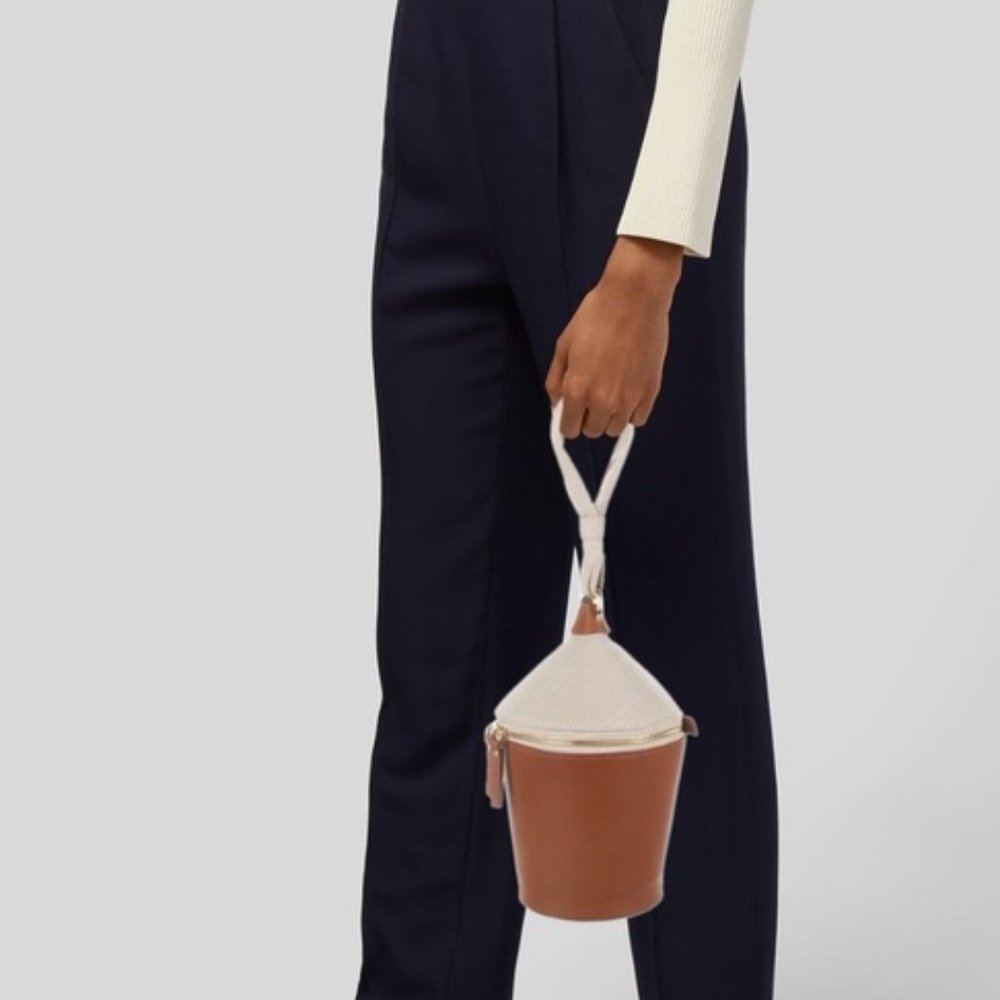 STAUD MINNOW LEATHER BAG